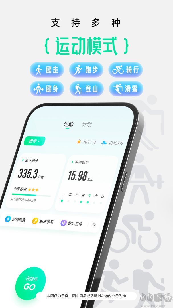 咕咚健身計步器