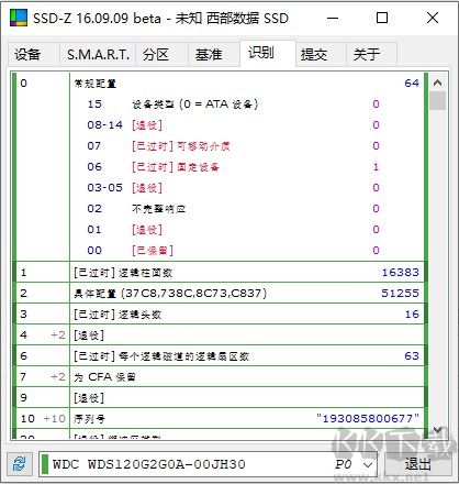 SSD-Z(固態(tài)硬盤檢測工具)