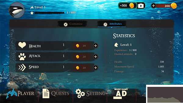 虎鯨模擬器(The Killer Whale)