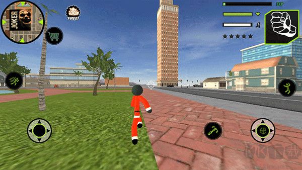 圣誕火柴人繩索英雄