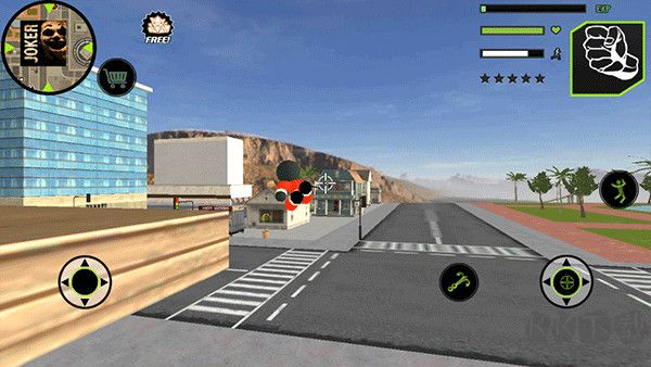 圣誕火柴人繩索英雄