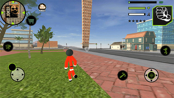 圣誕火柴人繩索英雄