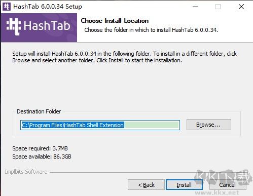 HashTab(哈希值校驗(yàn)工具)