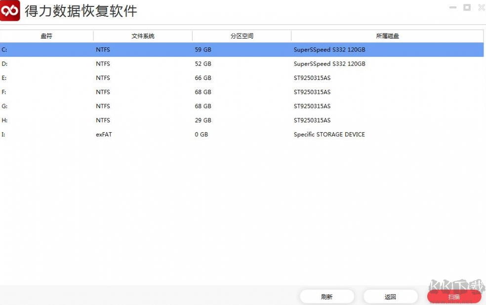 得力數(shù)據(jù)恢復(fù)