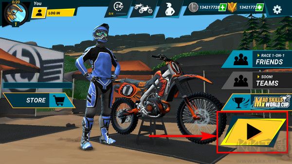 瘋狂技能越野摩托車3最新版