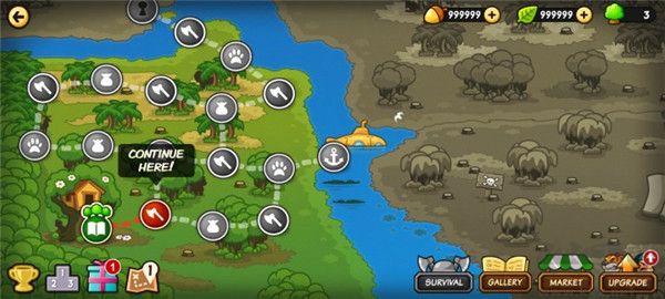 森林防御戰(zhàn)猴子傳奇