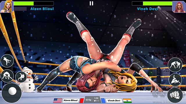 壞女孩摔跤模擬器(Bad Girls Wrestling Game)