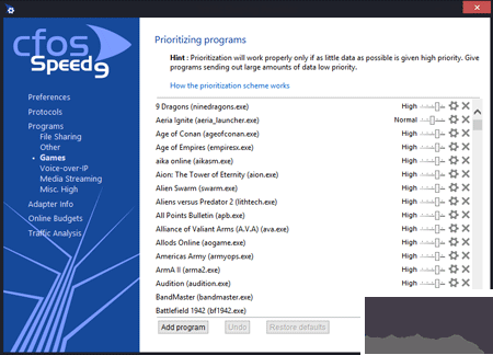 cFosSpeed(網(wǎng)絡(luò)加速工具)