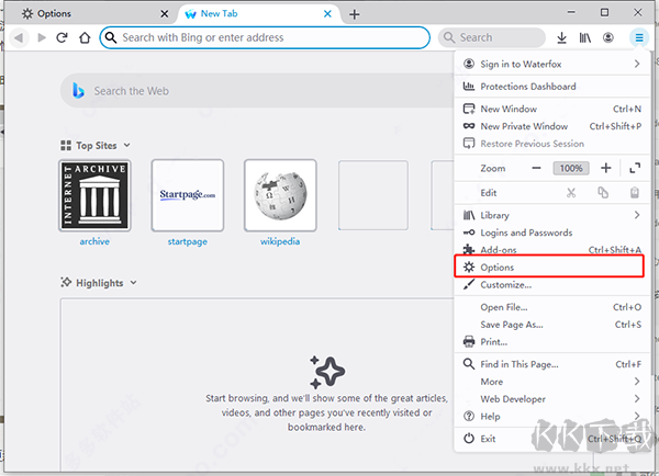 waterfox水狐瀏覽器