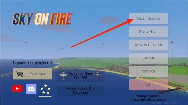 世界大戰(zhàn)飛行模擬器(Sky On Fire)