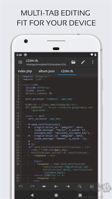 代碼編輯器app(Code Editor)