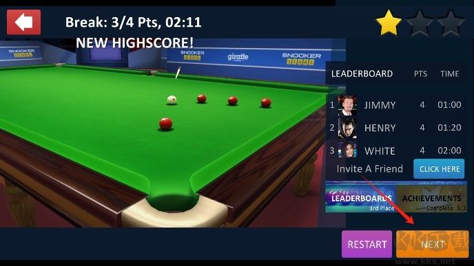 斯諾克之星(Snooker)