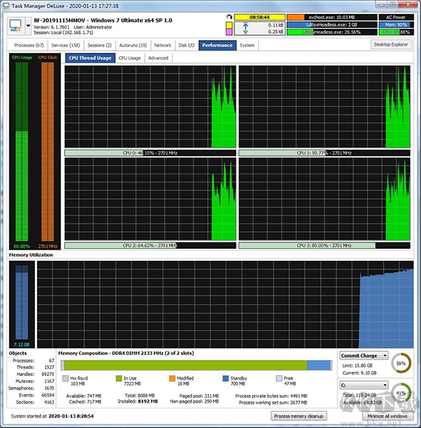 Task Manager DeLuxe(高級(jí)任務(wù)管理器)