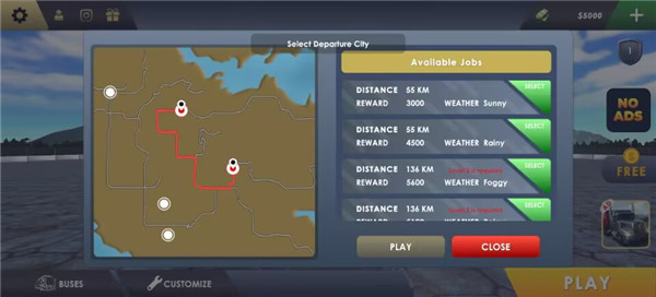 巴士模擬器極限道路