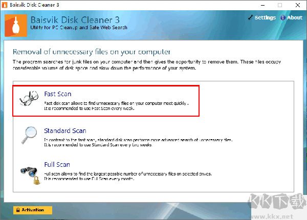 Baisvik Disk Cleaner