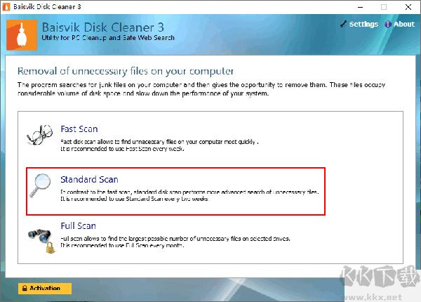 Baisvik Disk Cleaner