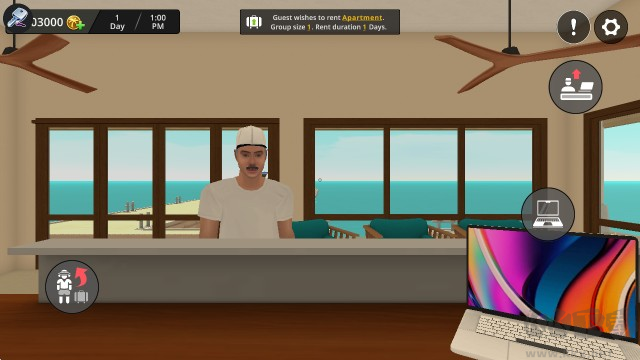 海洋度假酒店模擬器