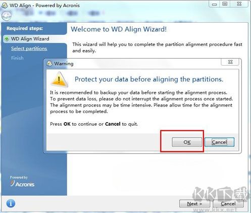 WD Align Utility(西數(shù)硬盤4K對齊工具)