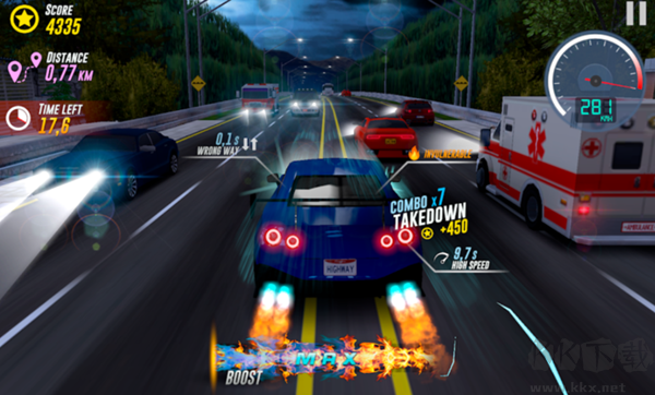 高速公路超速駕駛模擬器