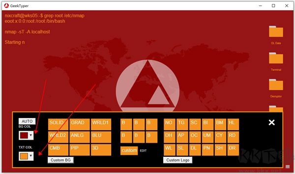 geektyper黑客模擬器