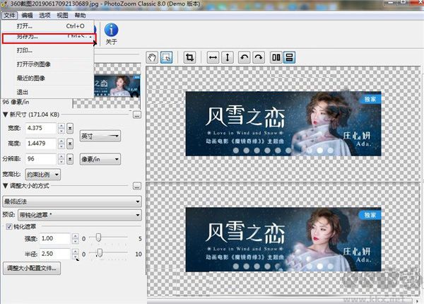 PhotoZoom Pro 8(圖片無損放大)