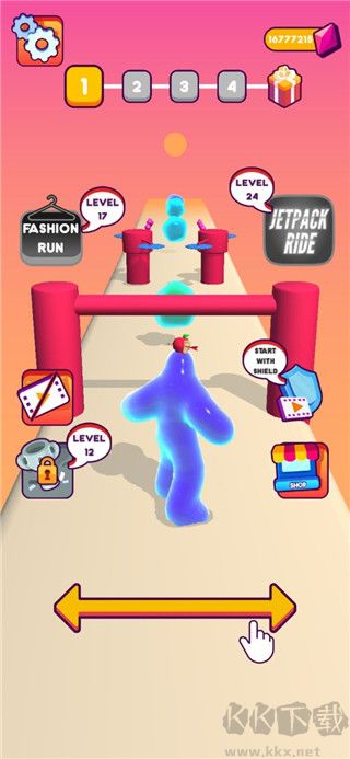 瘋狂果凍人3D(Blob Runner 3D)