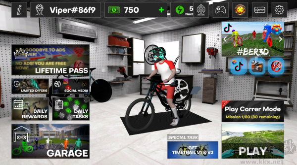 自行車極限騎手3D